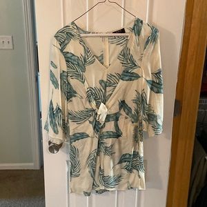 Floral print romper from Vici.